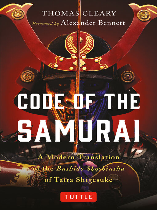 Title details for Code of the Samurai by Thomas Cleary - Wait list